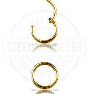 Gladde Clicker 18k Geel Goud