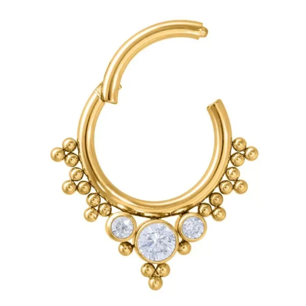 Crystal Bindi Septum Clicker - Afbeelding 2