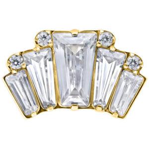 Square Crystals Top