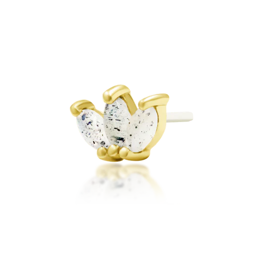 Triple Marquise Labradoriet - Afbeelding 2