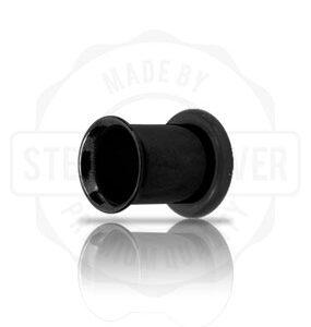 Zwarte Single Flared Tunnels