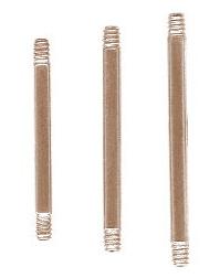 Straight External Barbel Staal - Afbeelding 4